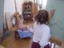 A workshop image in Abbotsbury Studio - click here to see an enlargement